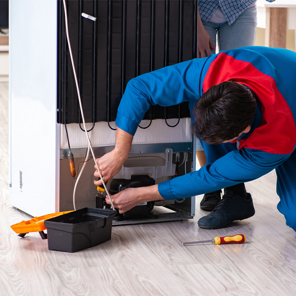 how much do you charge for refrigerator repair services in Bethpage Tennessee